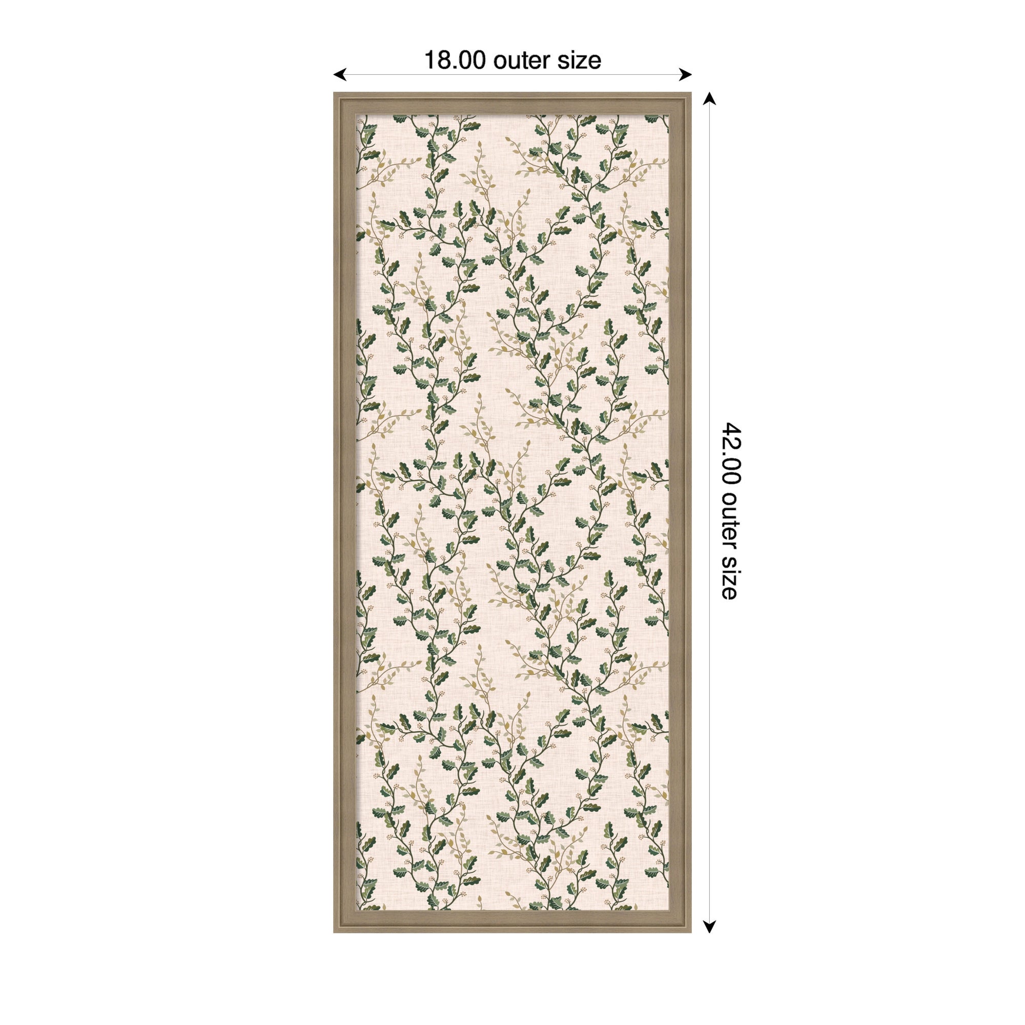 Pinboard 18x42 Florence Light Brown 2