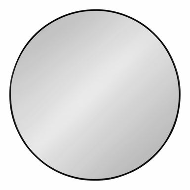 Round Mirror Black 24" Diameter 2