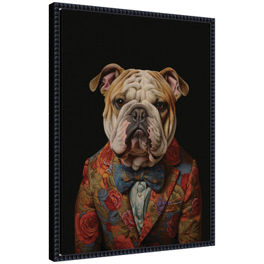Framed Canvas 18x24 Sylvie Beaded Black 1
