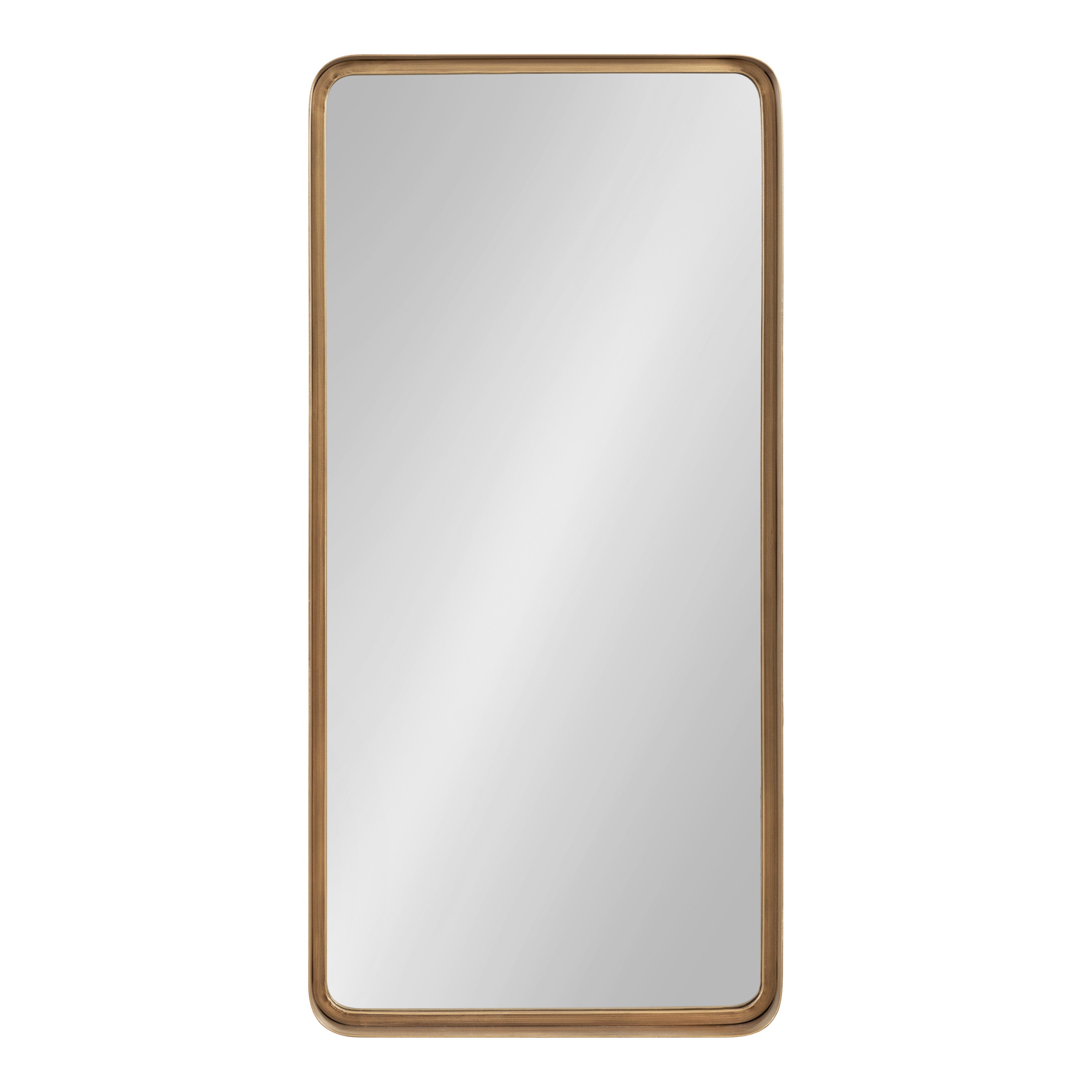 Rectangle Mirror 20x42 Gold 2