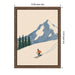 Framed Canvas Sylvie Walnut 10x13 2