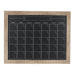 Monthly Calendars Rustic Brown 23x29 1