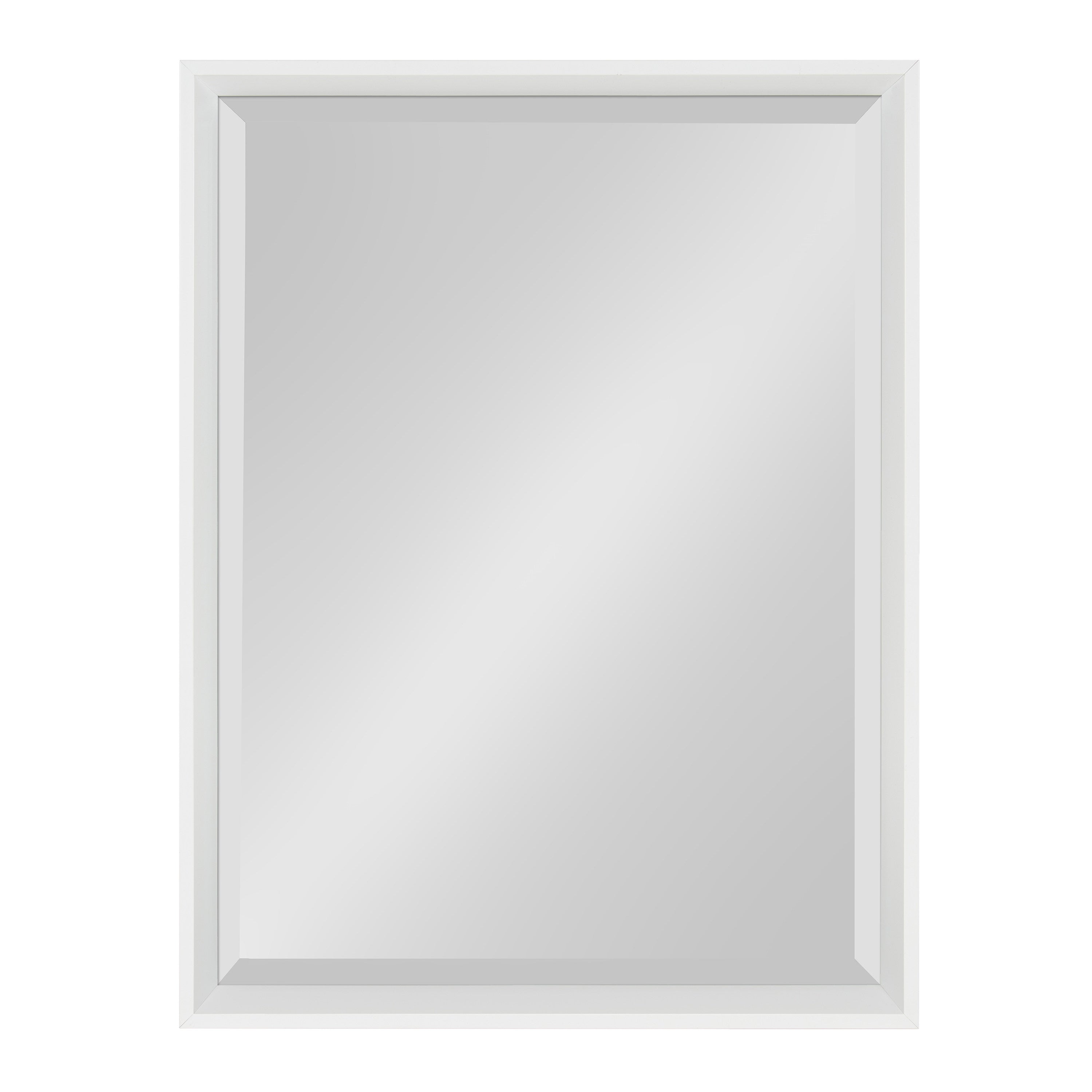 Decorative Wall Mirror White 19.5x25.5 5