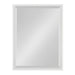 Decorative Wall Mirror White 19.5x25.5 5