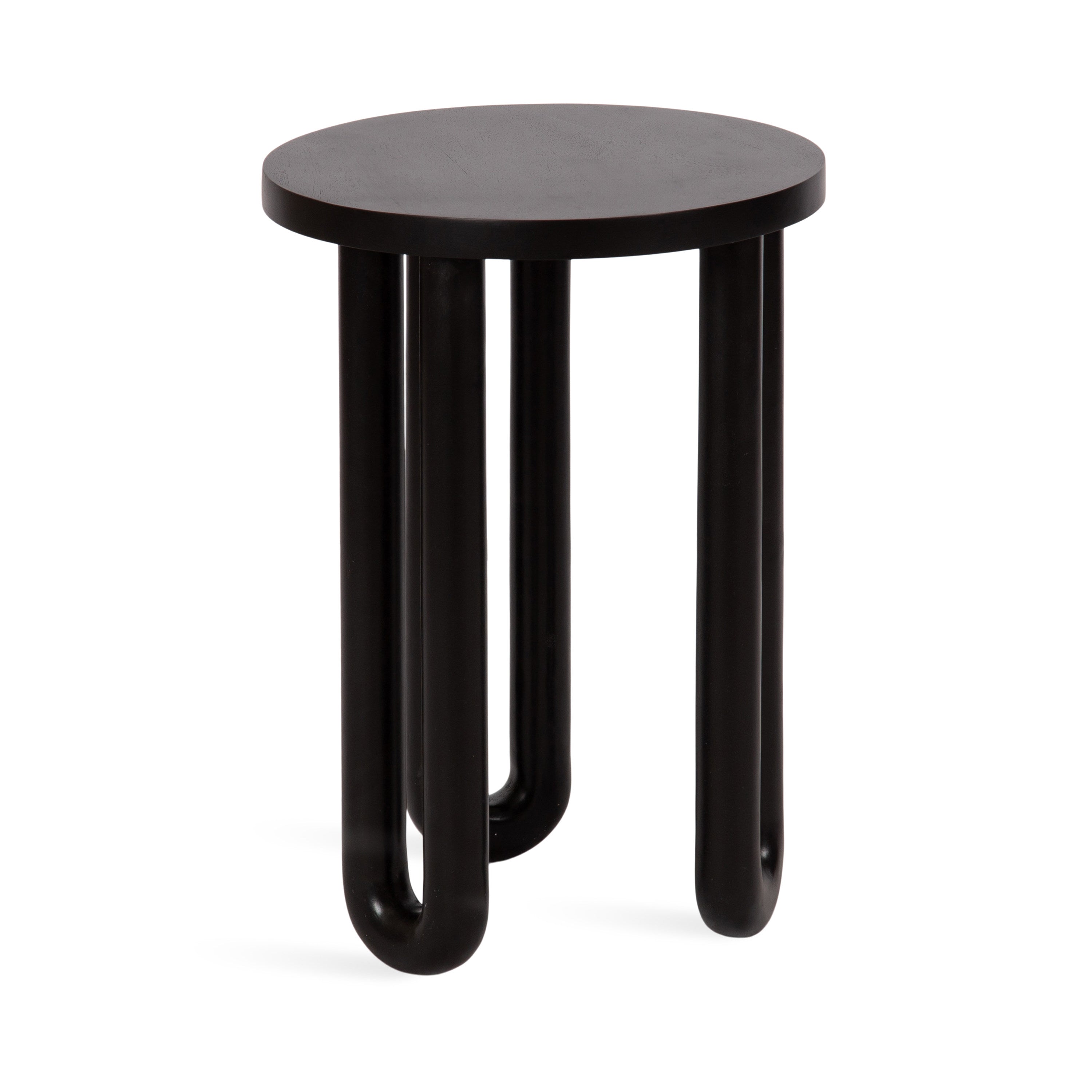 Side Table Black 14x14x20 5