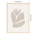 Mounted Canvas 29x38 Woodgrain Stripe Blonde 2