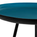 Side Table 15x15x22.5 Teal Black 4