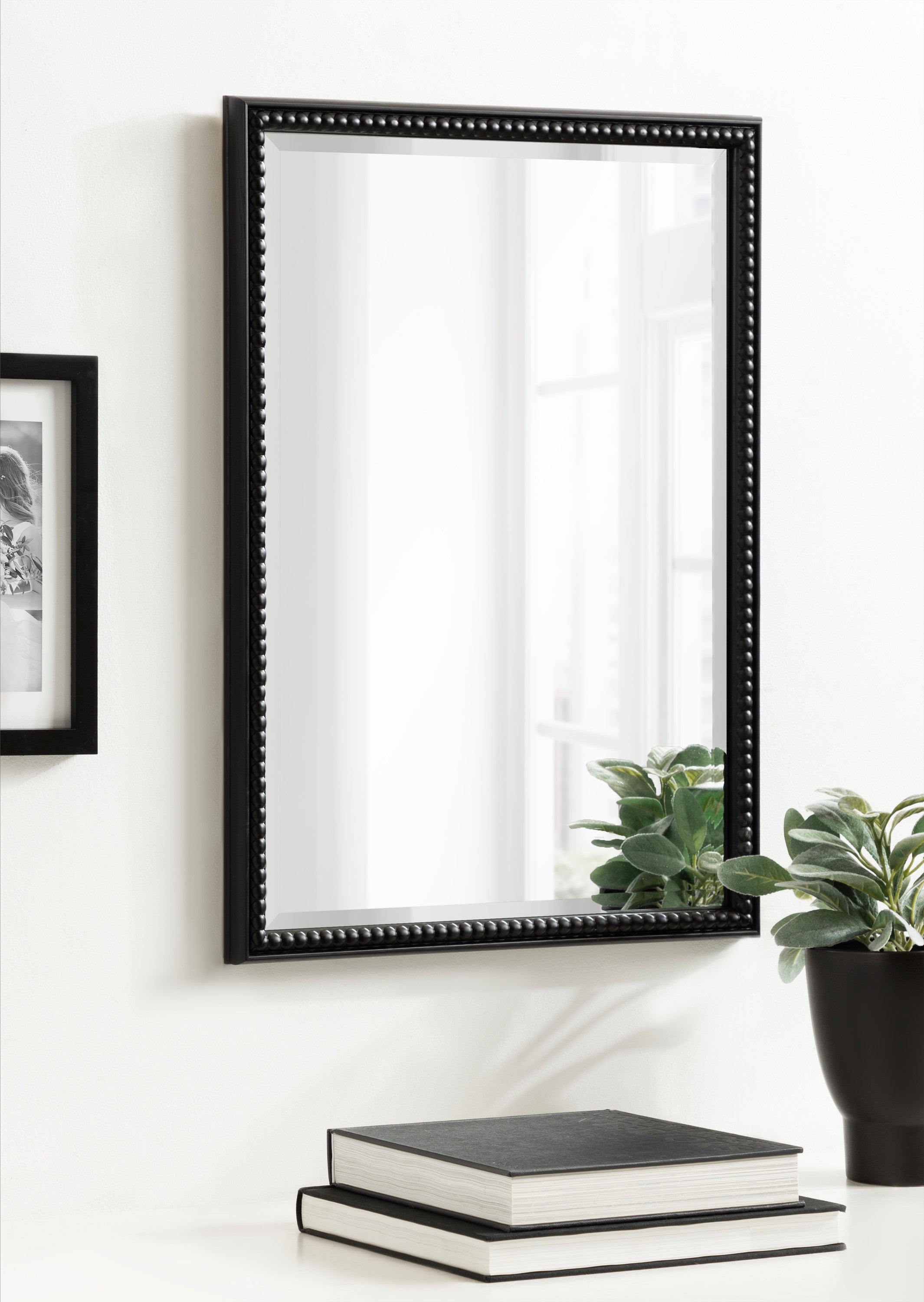 Rectangle Mirror Black 18x24 6