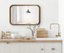 Rectangle Mirror Rustic Brown 20x30 7