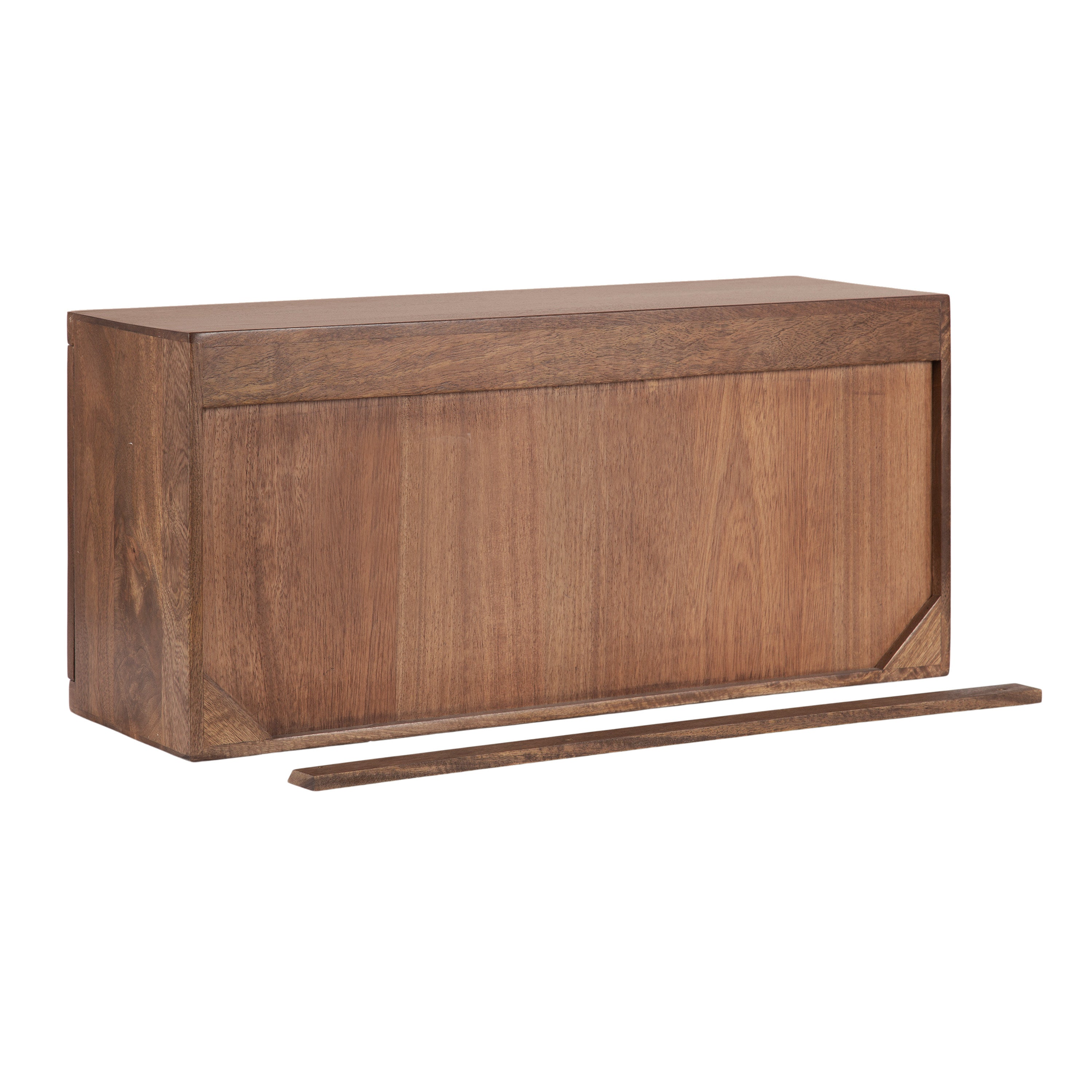 Cabinet Walnut Brown 30x10x14 4