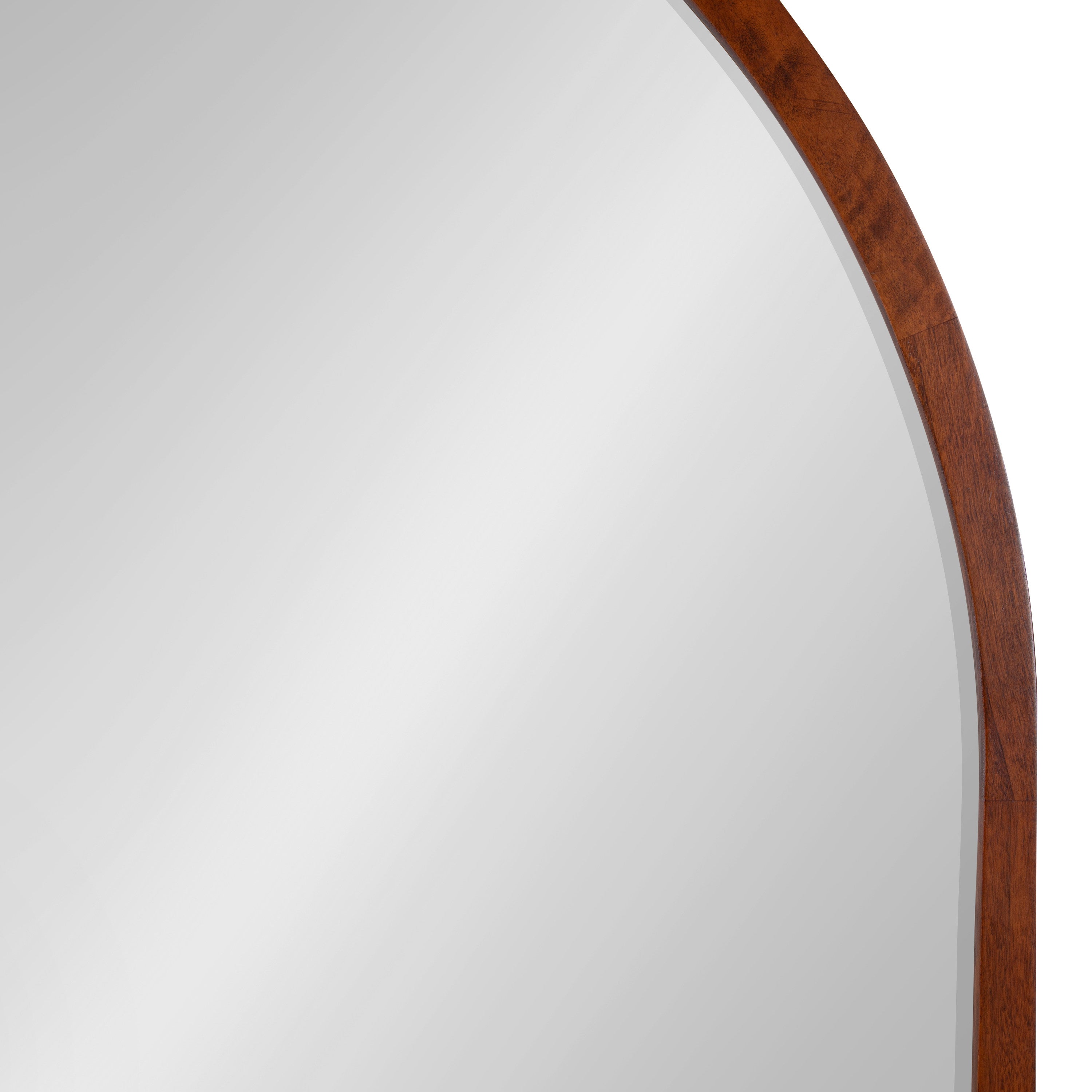 McLean Arch Wood Framed Wall Mirror