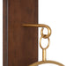 Wall Sconce Walnut Brown 13x24 4