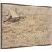 Framed Canvas 38x28 Sylvie Walnut 1