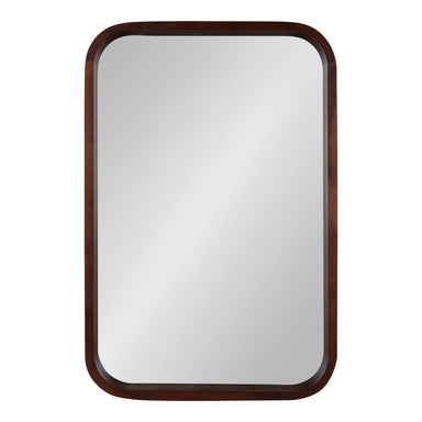 Rectangle Mirror Dark Brown 20x30 2