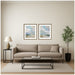 Framed Art Set 2 Piece Set 21x25 Florence Light Brown 6