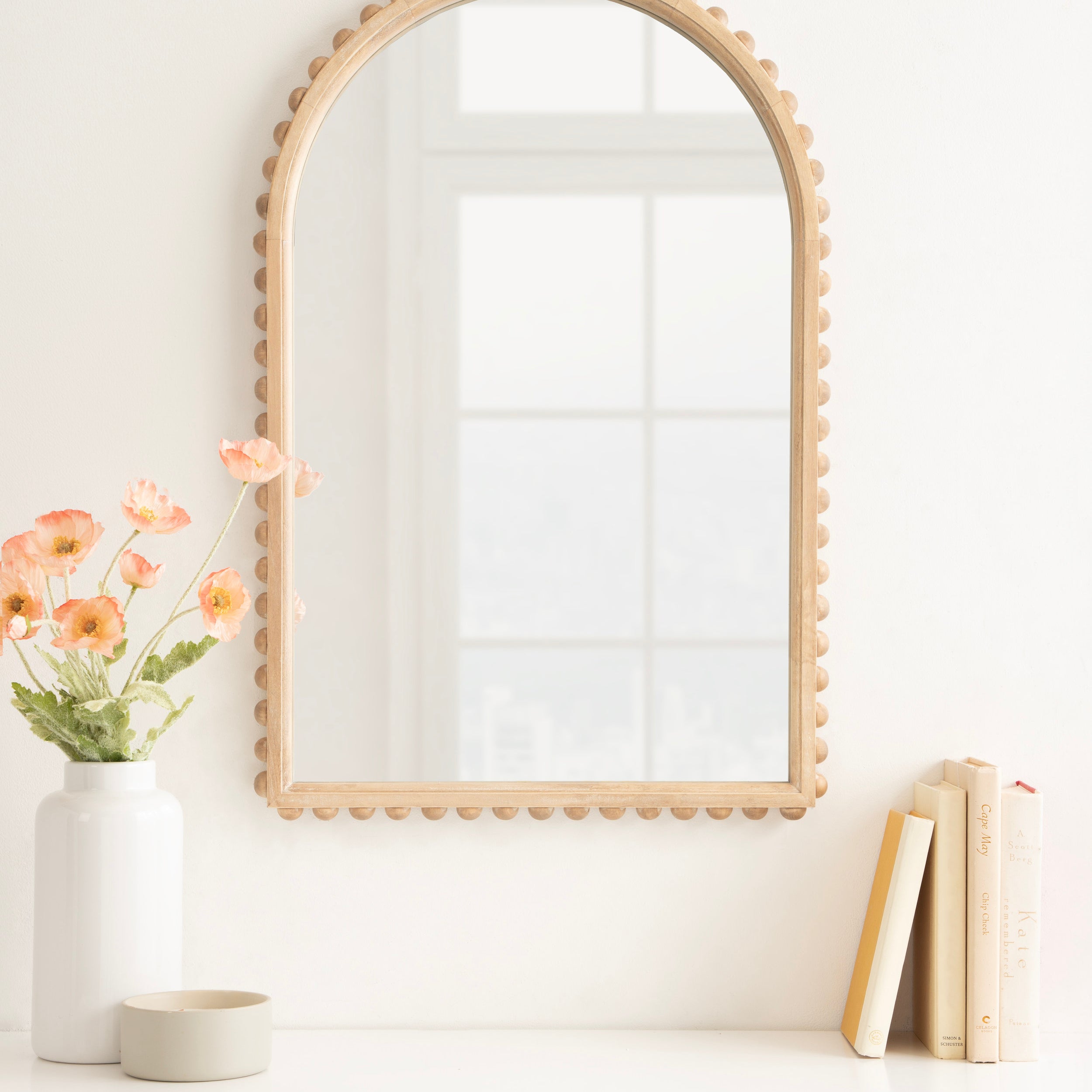 Arch Mirror 20x30 Natural 7