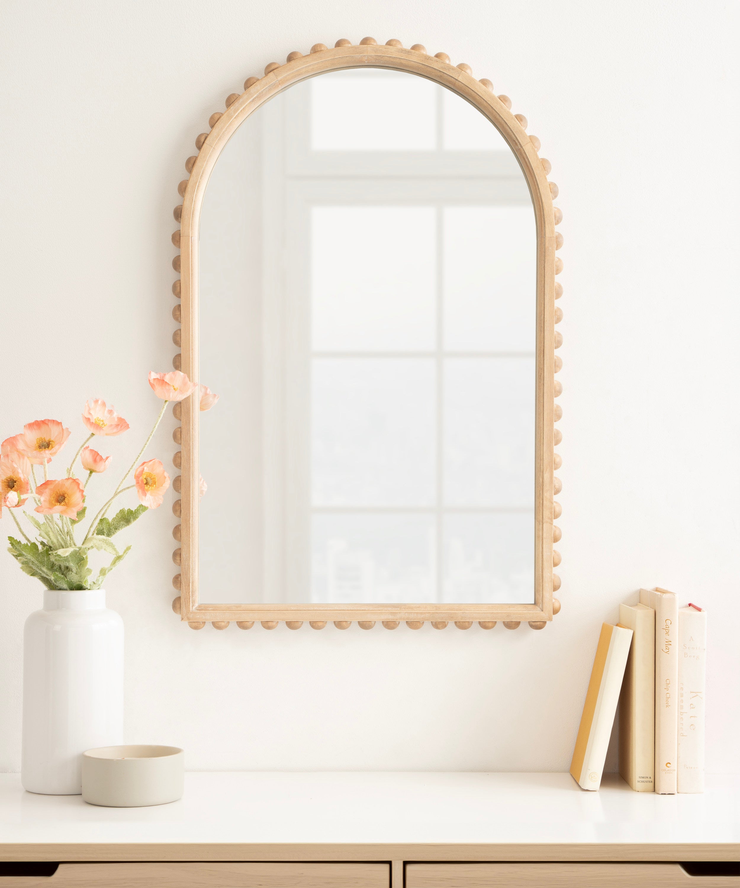 Arch Mirror 20x30 Natural 7