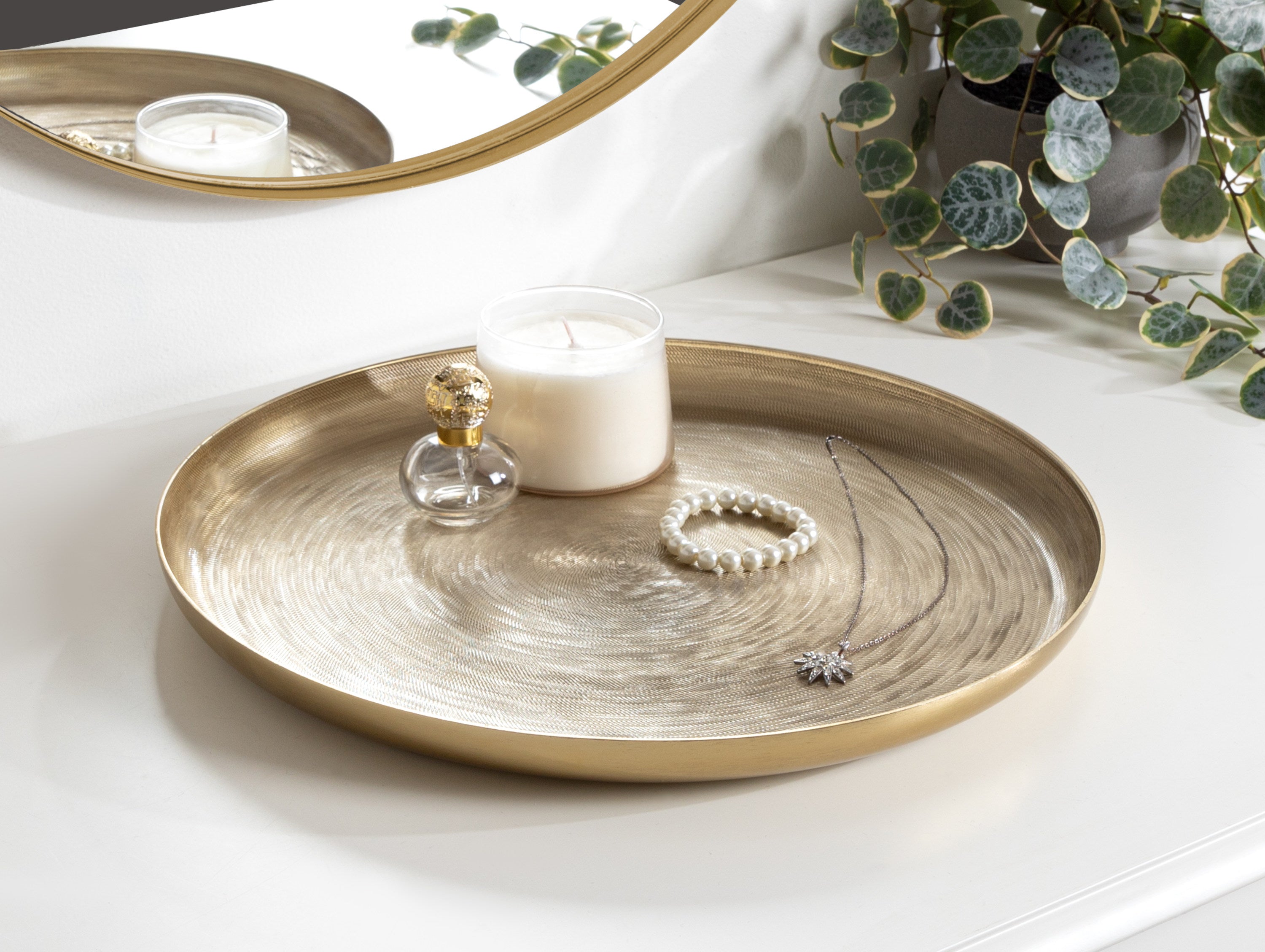 Stovring Round Metal Tray