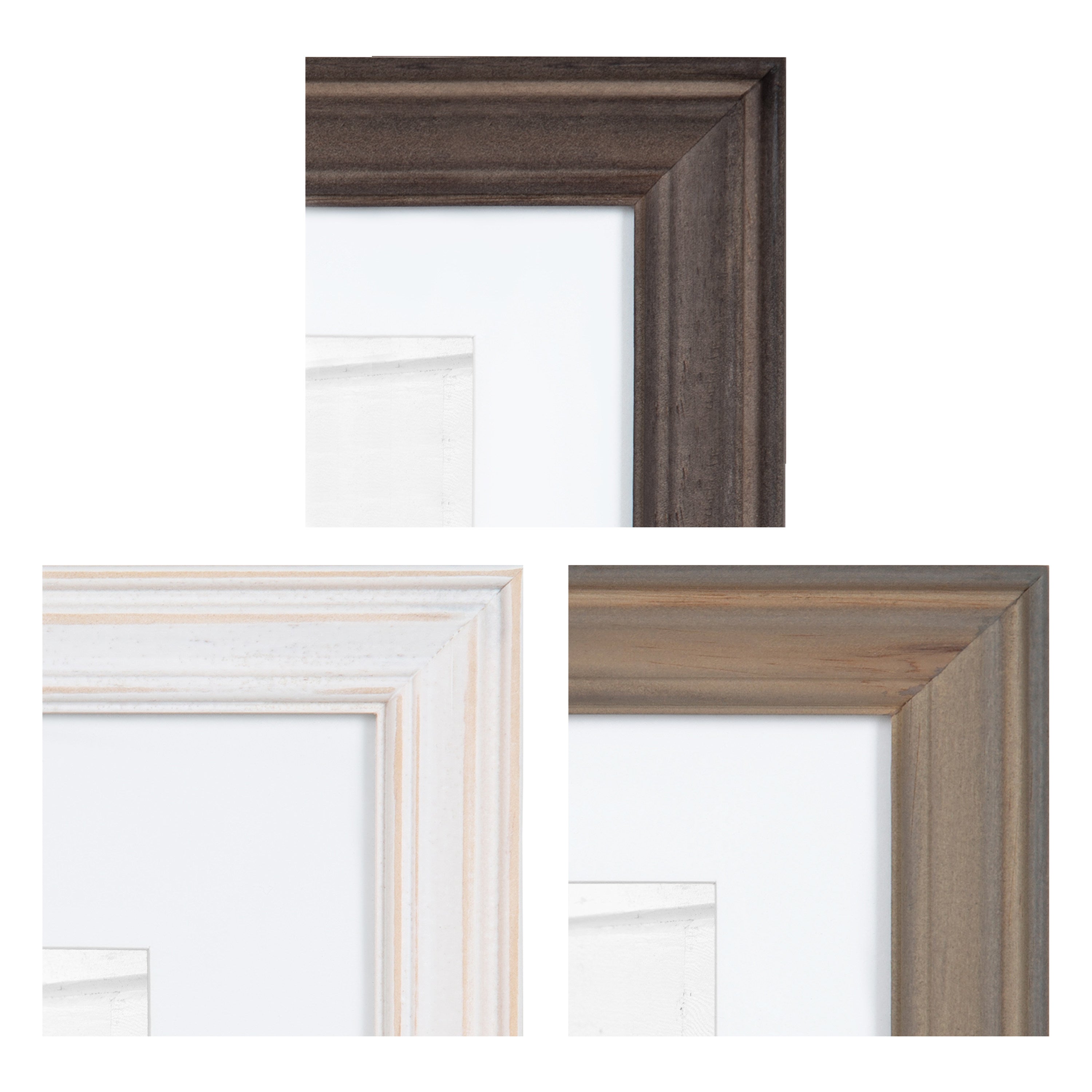 Frame Box Set Gray White 10 Piece 3