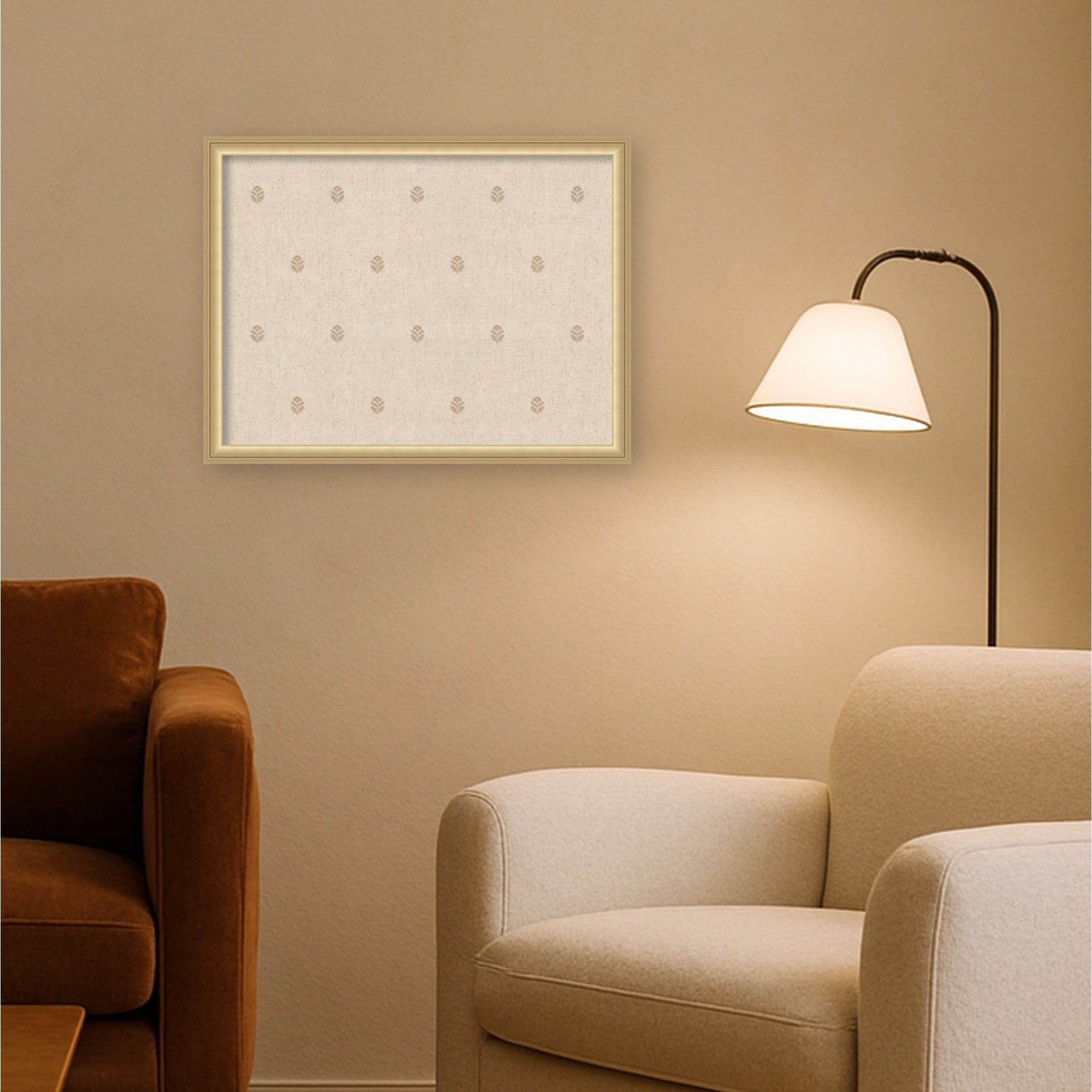 Magnetic Canvas 26x20 Florence Gold 7