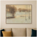 Framed Canvas Sylvie Dark Gold 38x28 6