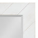 Rectangle Mirror White 24x30 3