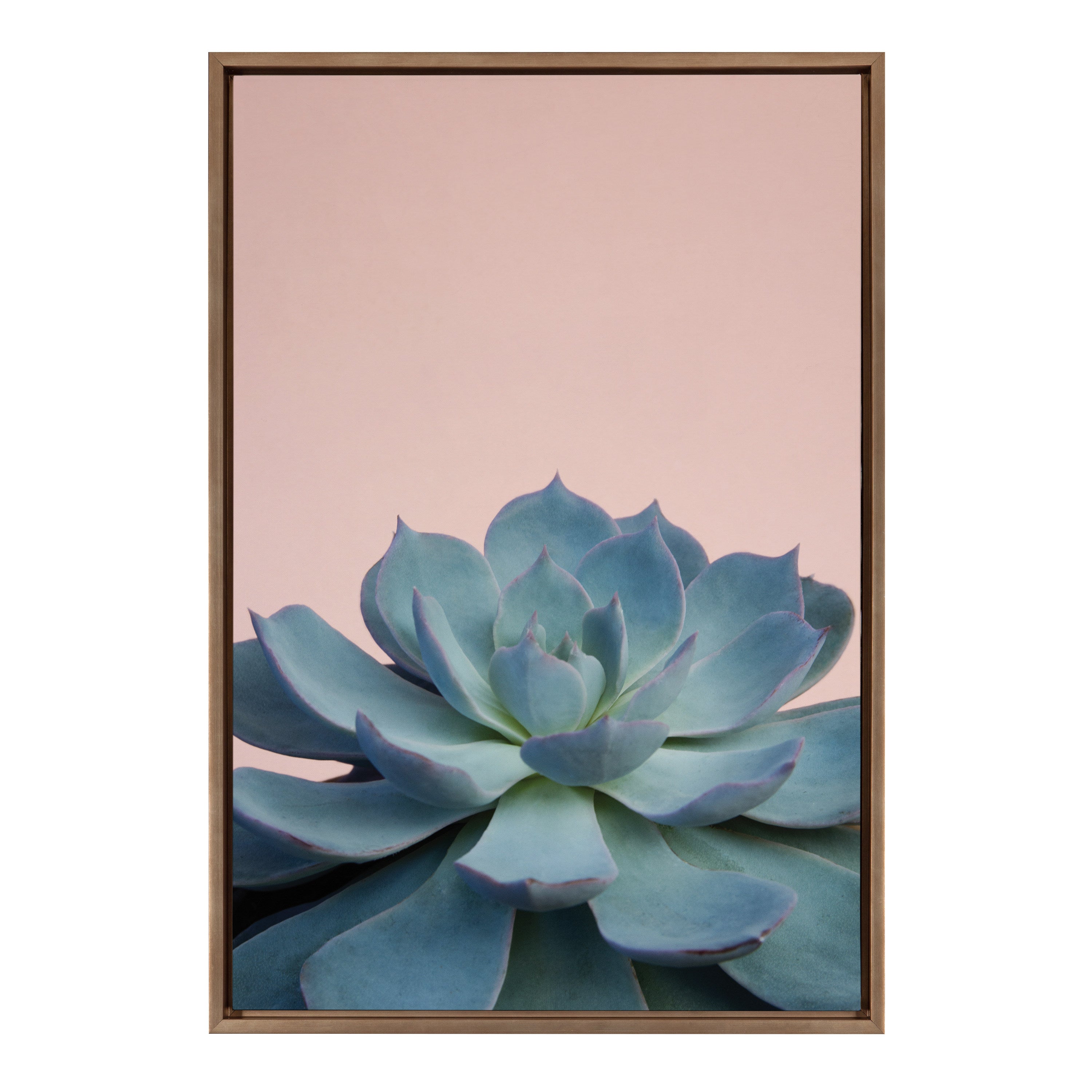 Framed Canvas Sylvie Dark Gold 23x33 1