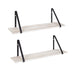 Floating Shelf White 2 Pk-28" 1