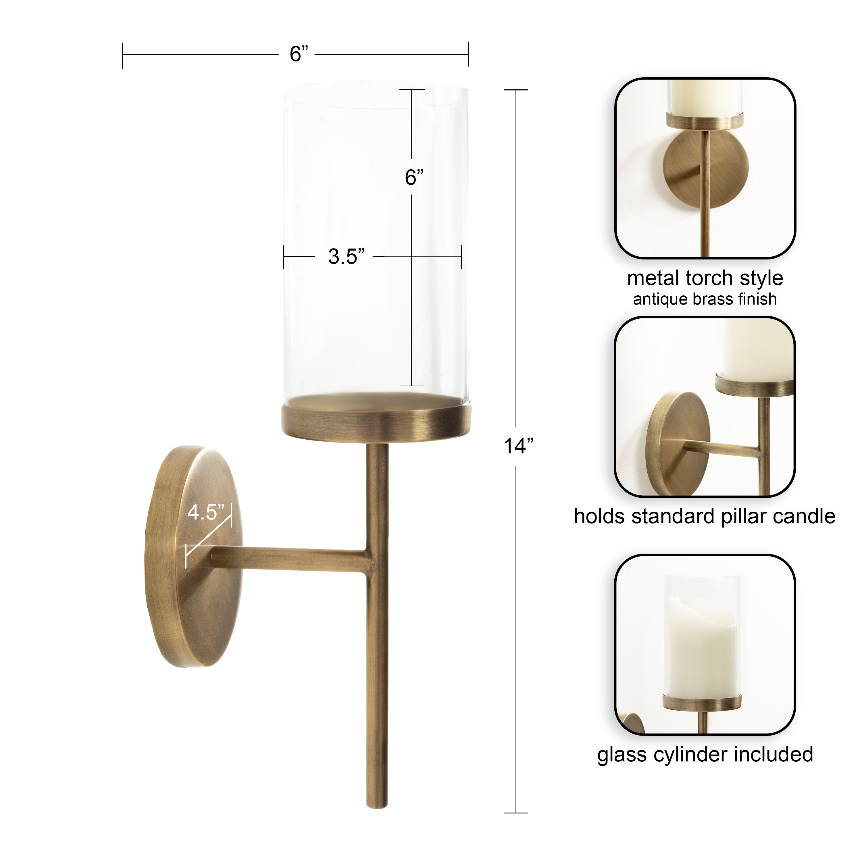 Blaise Metal Wall Sconce
