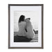Wall Frame Gray 14x18 matted to 11x14 2