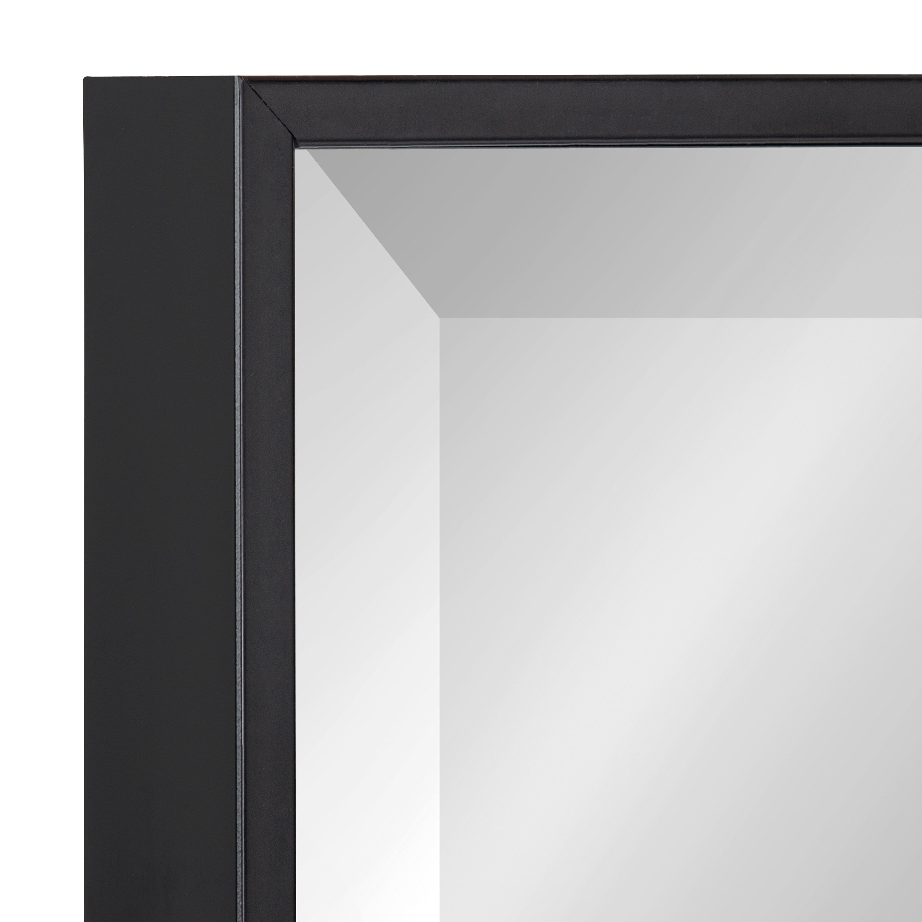Rectangle Mirror Black 24.75x36.75 3