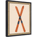 Mounted Canvas Castellan Black 13x16 1