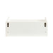 Floating Side Table White 18x12x7 4