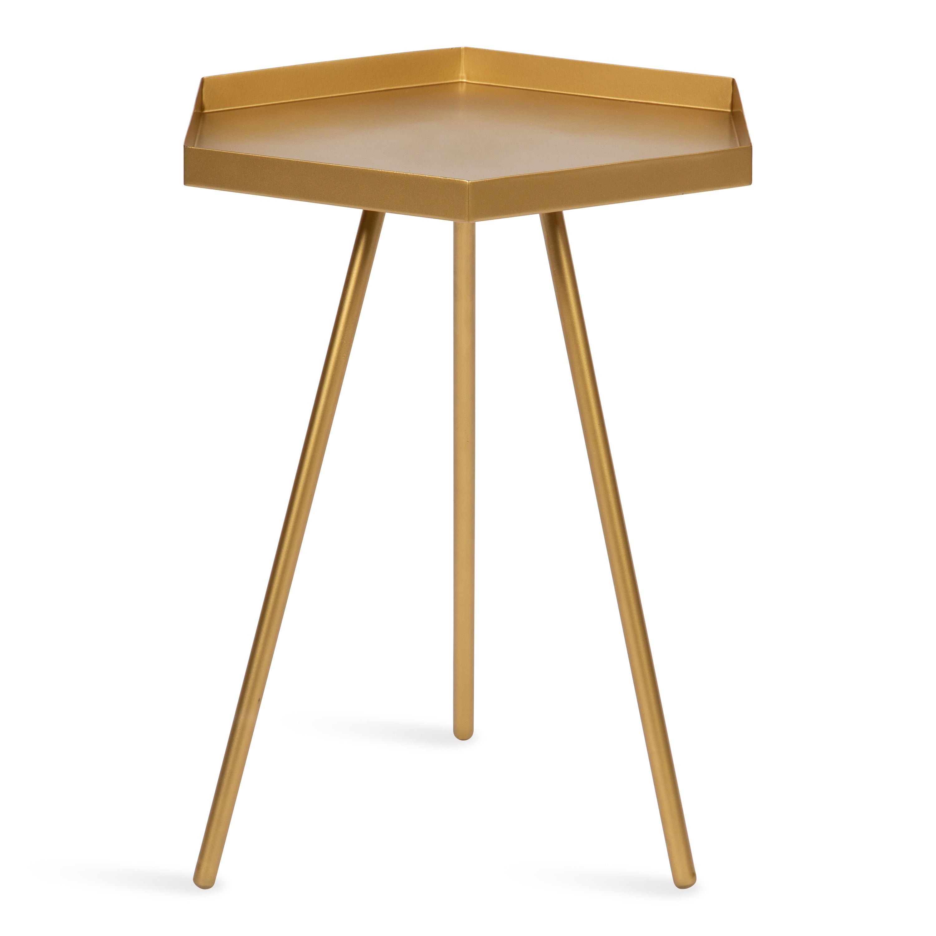 Side Table Gold 17x15x20 1