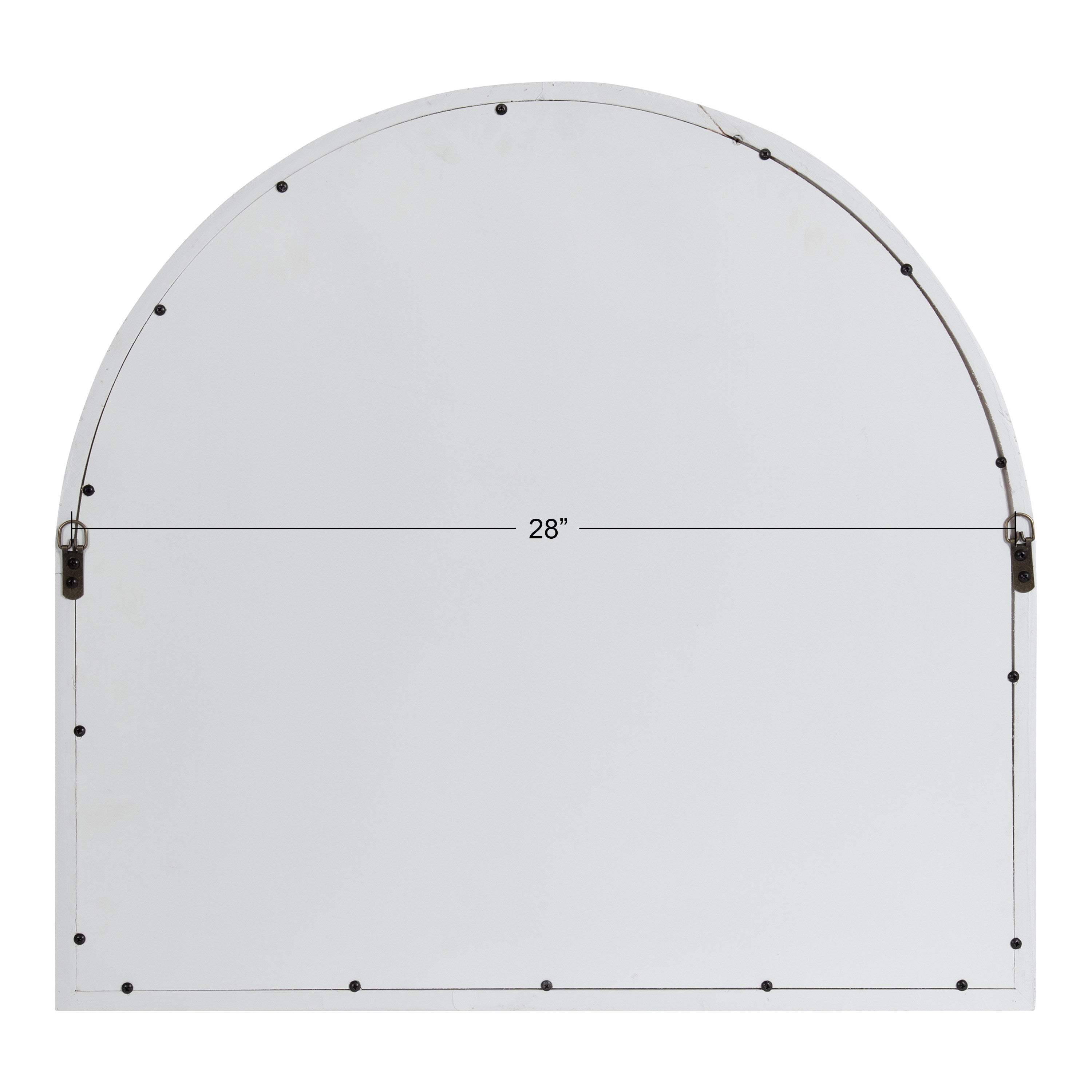 Windowpane Mirror White 30x29 4