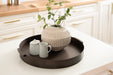 Single Tray 17" Diameter Bronze 6