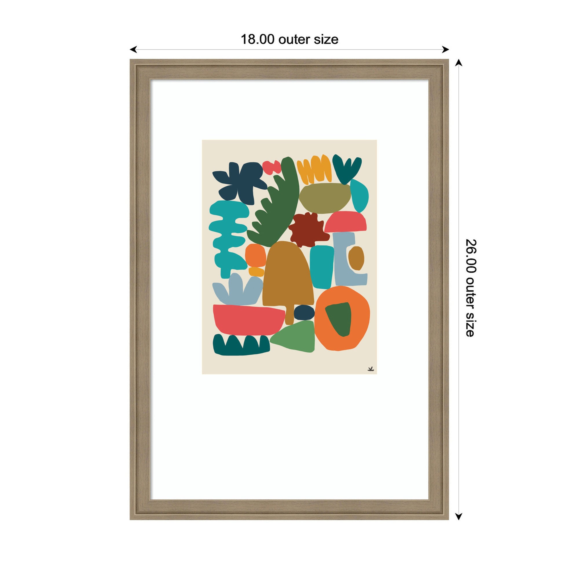 Garden Songs Pt 2 by Kelly Knaga Framed Wall Art Print