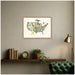 Framed Canvas Sylvie Beaded Rustic Natural 24x18 5