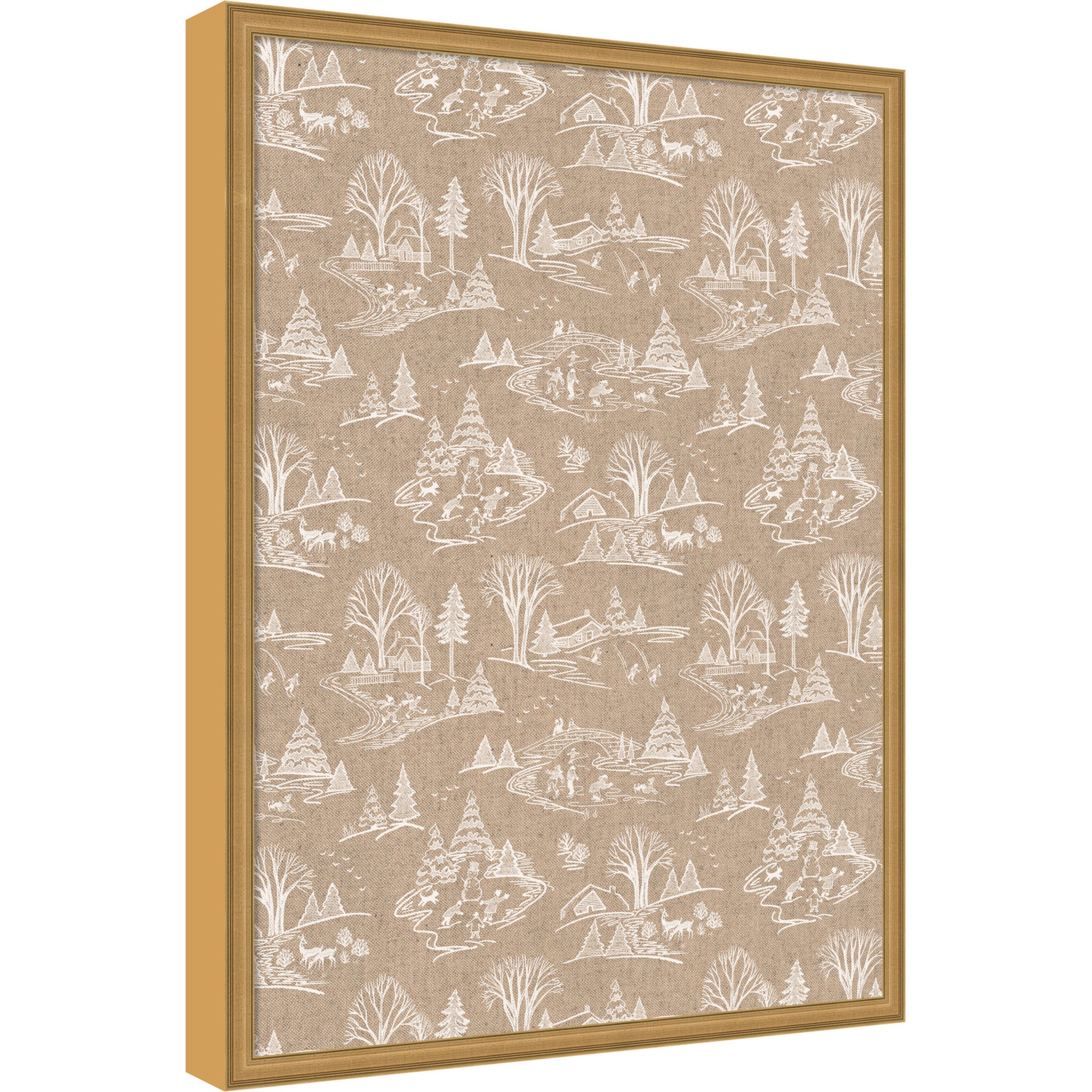 Magnetic Canvas Edith Gold 19x25 1
