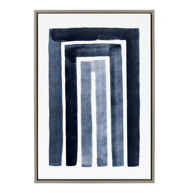 Framed Canvas 23x33 Sylvie Graywash 1
