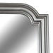 Scallop Mirror Silver 24x36 3