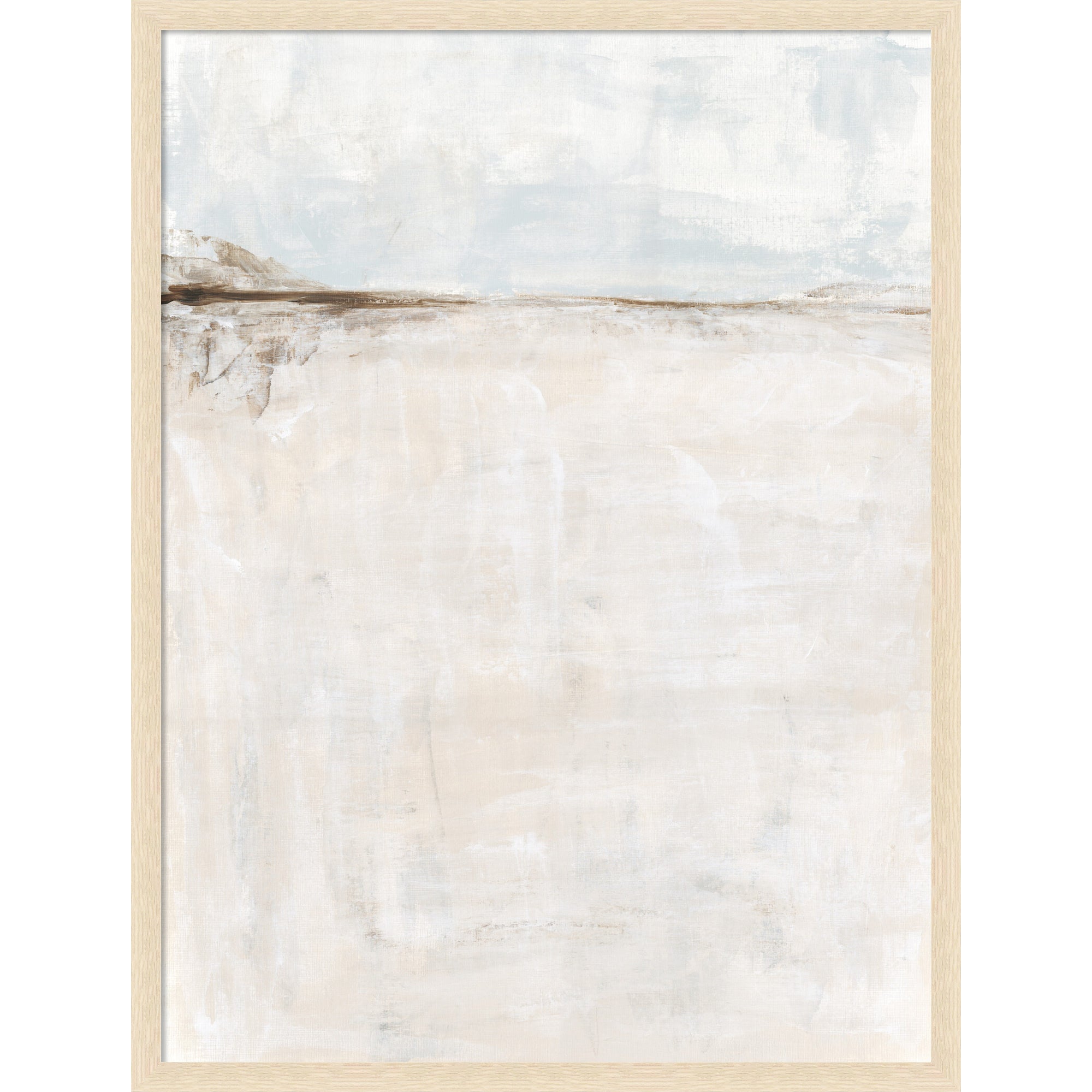 Mounted Canvas 29x38 Woodgrain Stripe Blonde 1