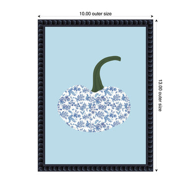 Framed Canvas 10x13 Sylvie Beaded Black 2