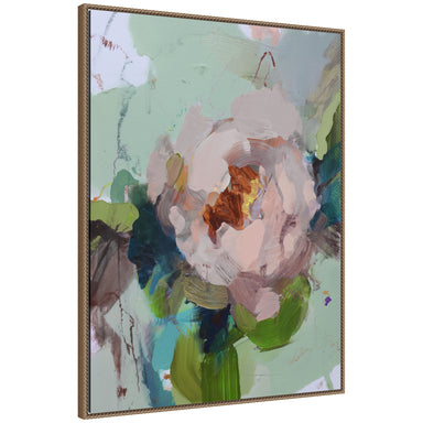 Framed Canvas 32x42 Sylvie Beaded Dark Gold 1