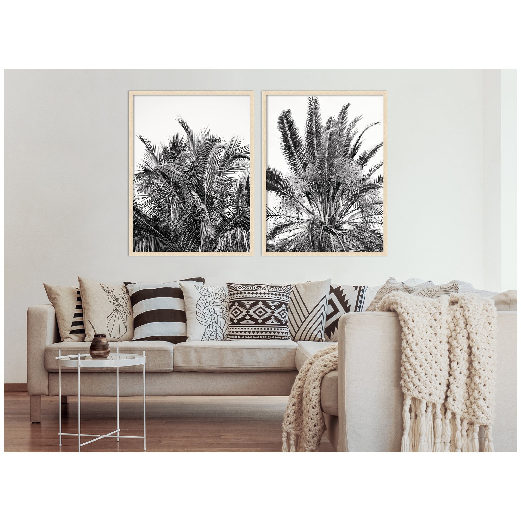 Palm No. 13 & 15 2 Piece Framed Wall Art Print Set by Alicia Bock