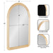 Arch Mirror Natural 24x36 2