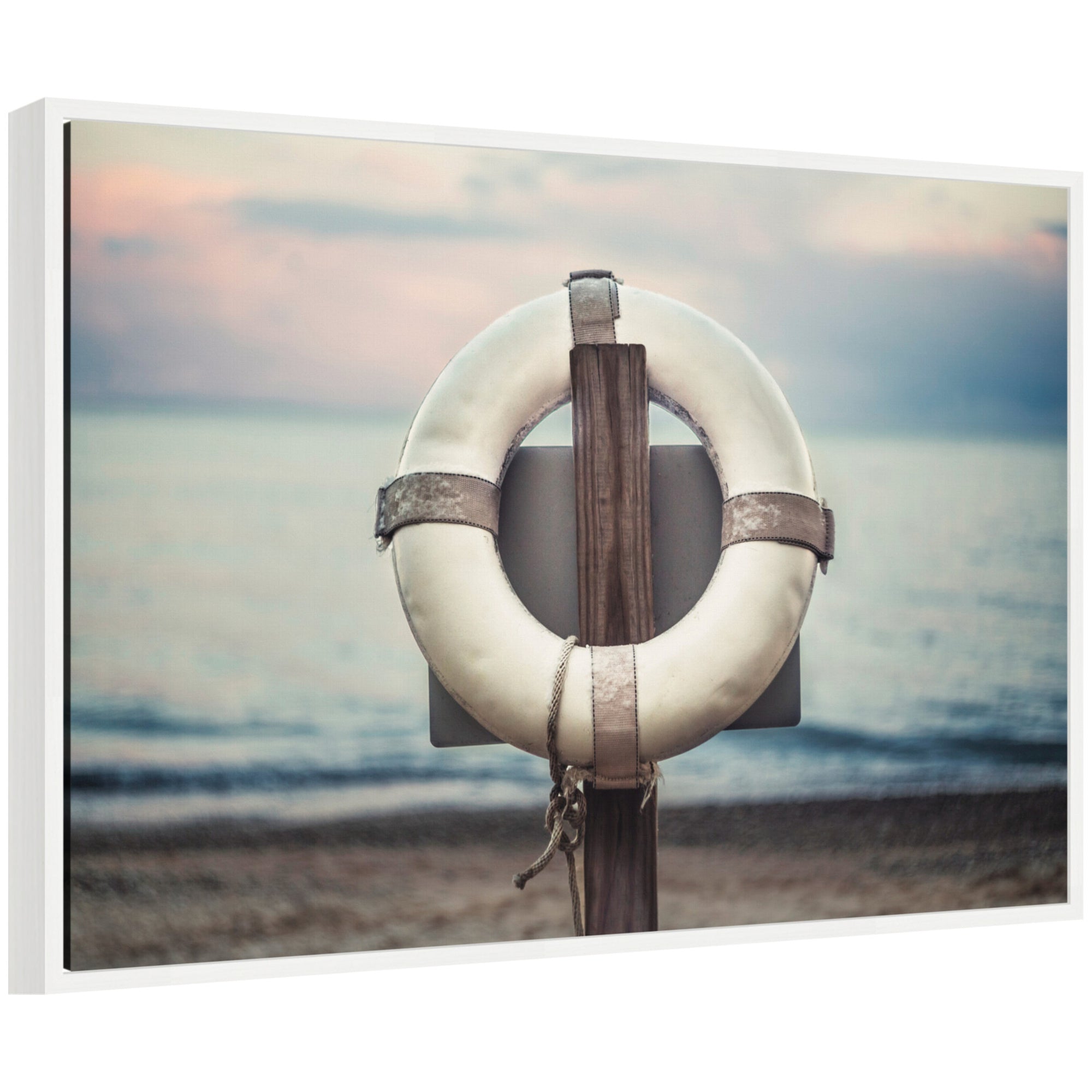 Framed Canvas 33x23 Sylvie White 1