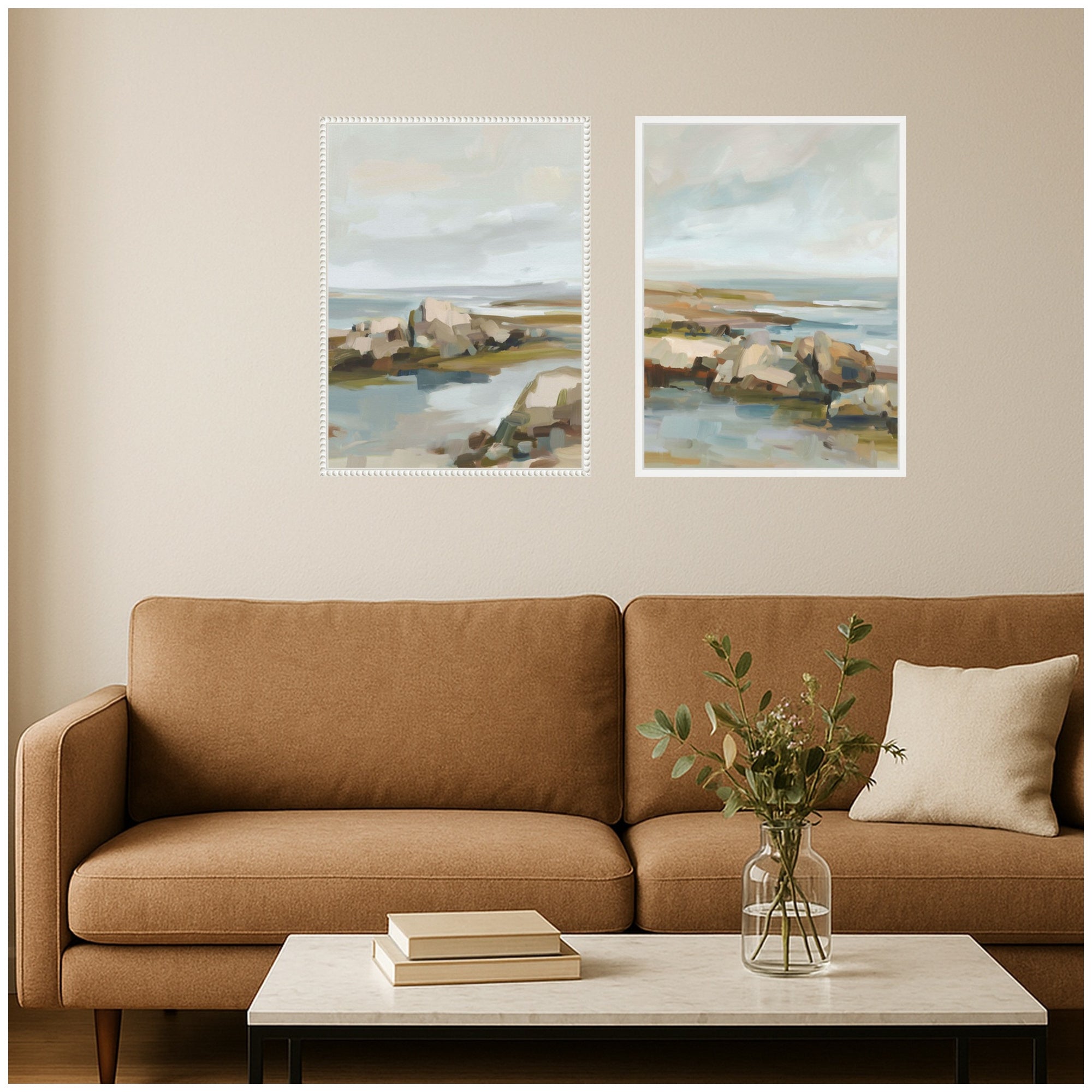 Art Set 2 Piece Set 18x24 Sylvie White 5