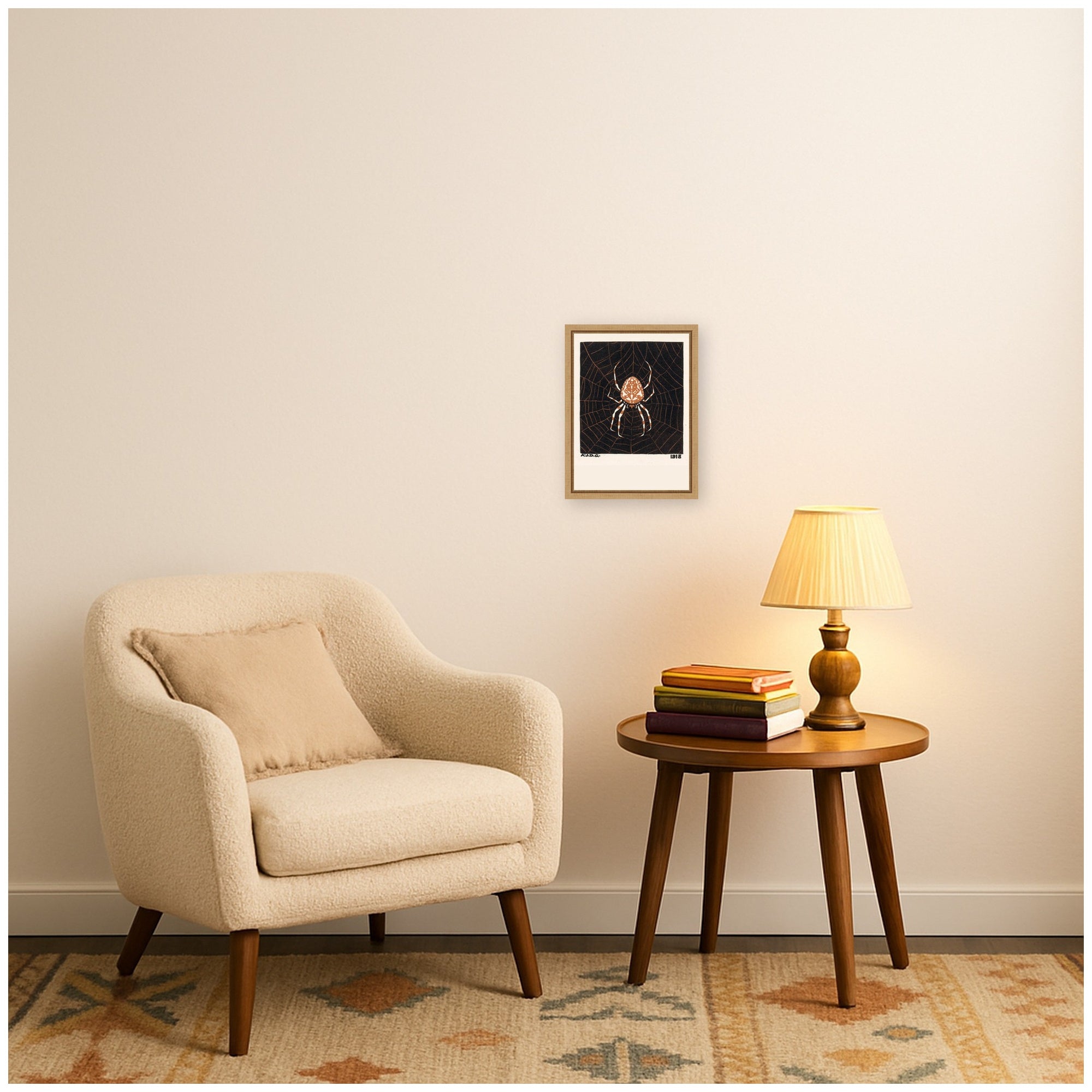 Framed Canvas 10x13 Sylvie Natural 6