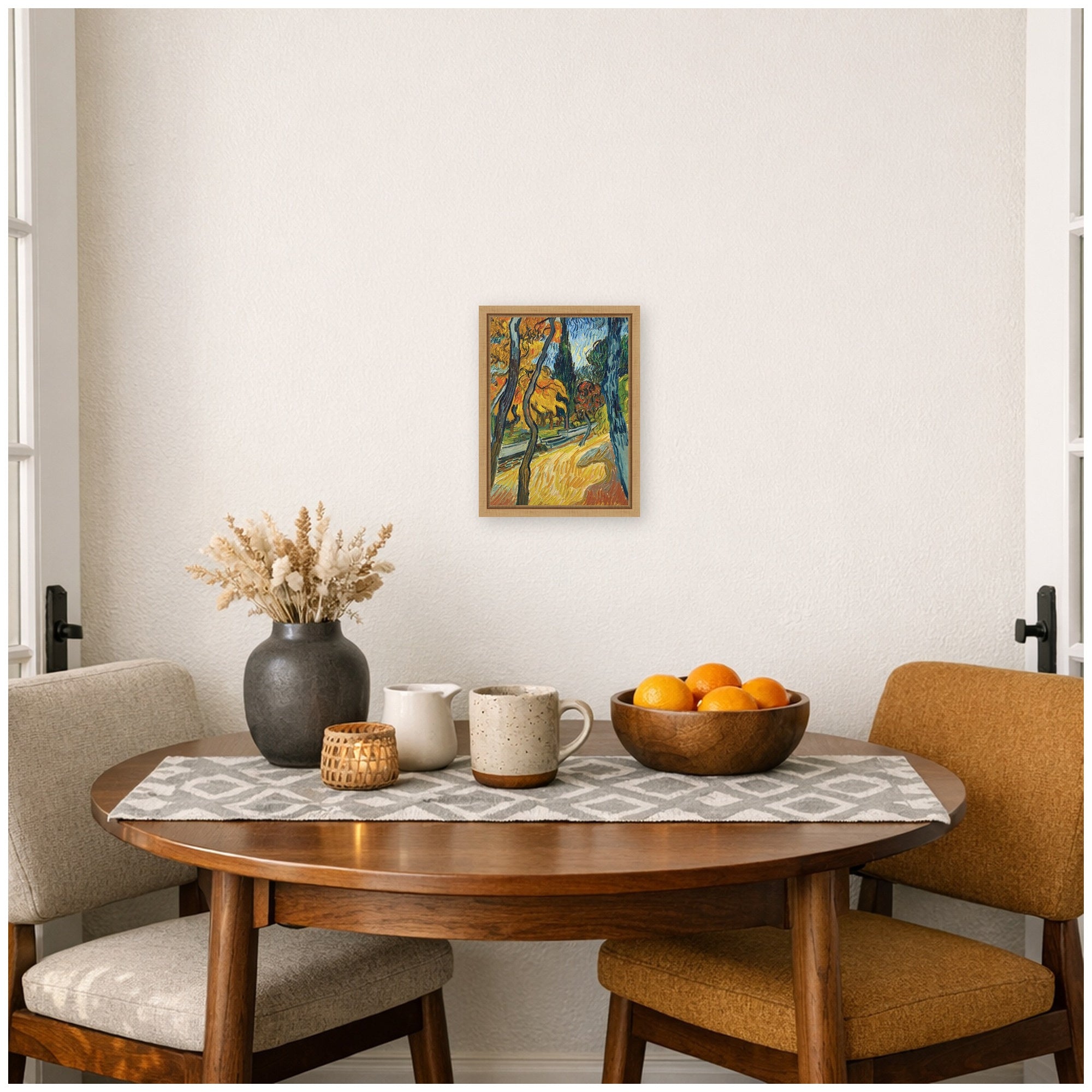 Framed Canvas 10x13 Sylvie Natural 6